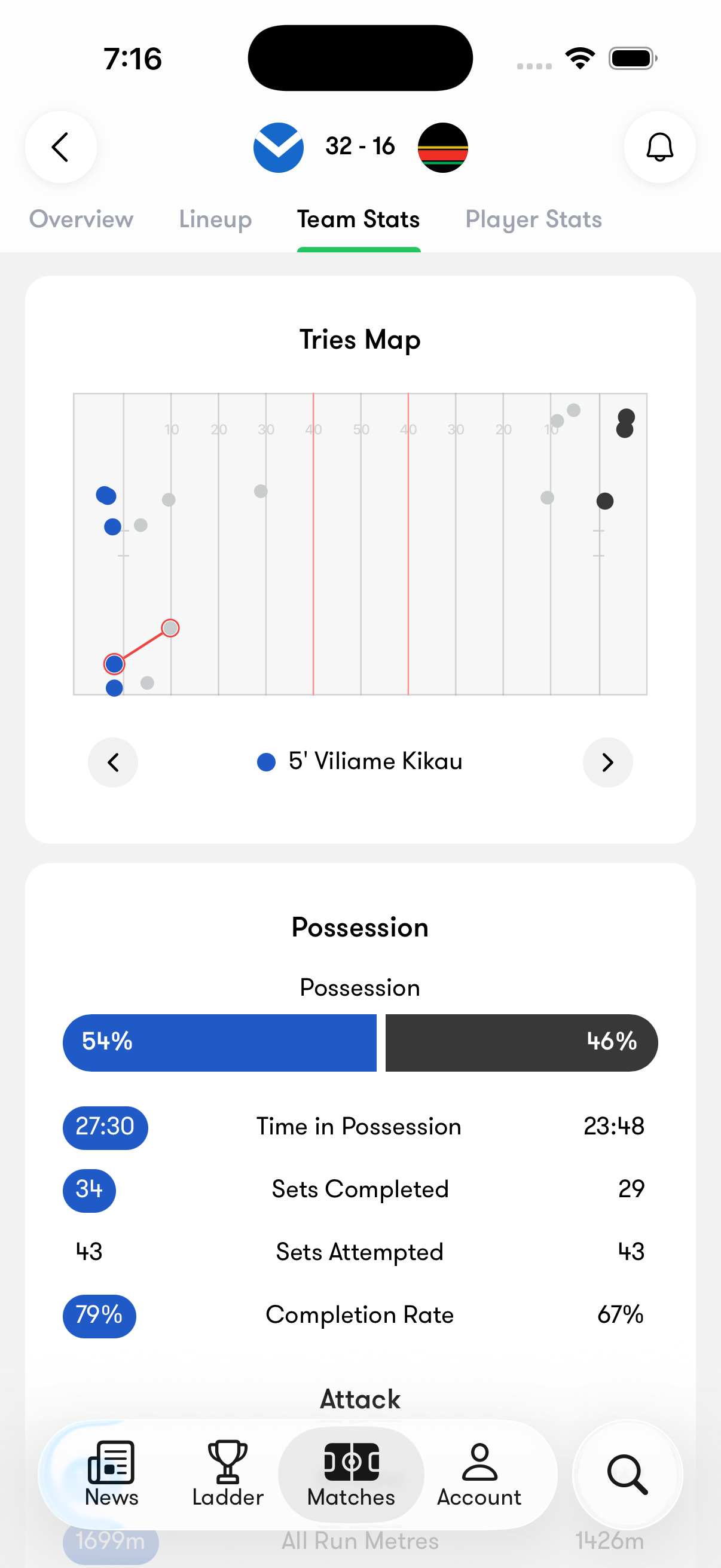 Tryline App Screenshot 2