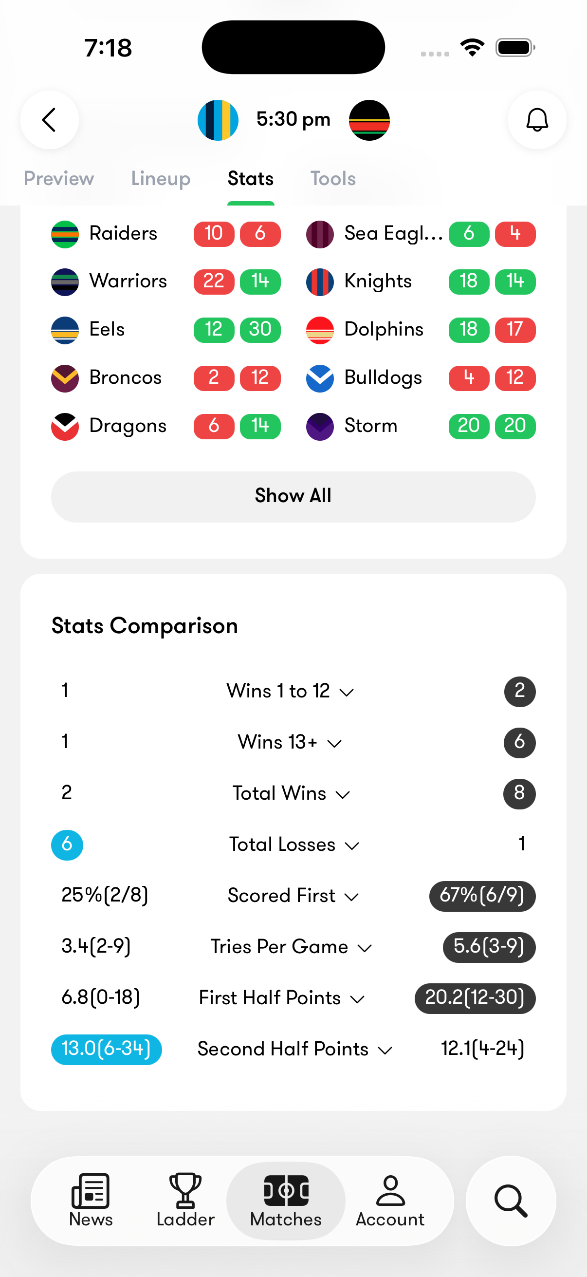 Tryline App Screenshot 6